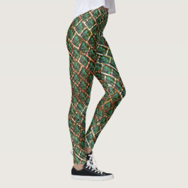 Unter dem schmutzigen und rostigen Grill Leggings