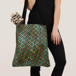 Unter dem schmutzigen und rostigen Grill Tasche