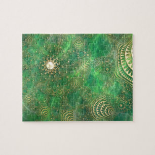 Unter dem smaragdgrünen Puzzle