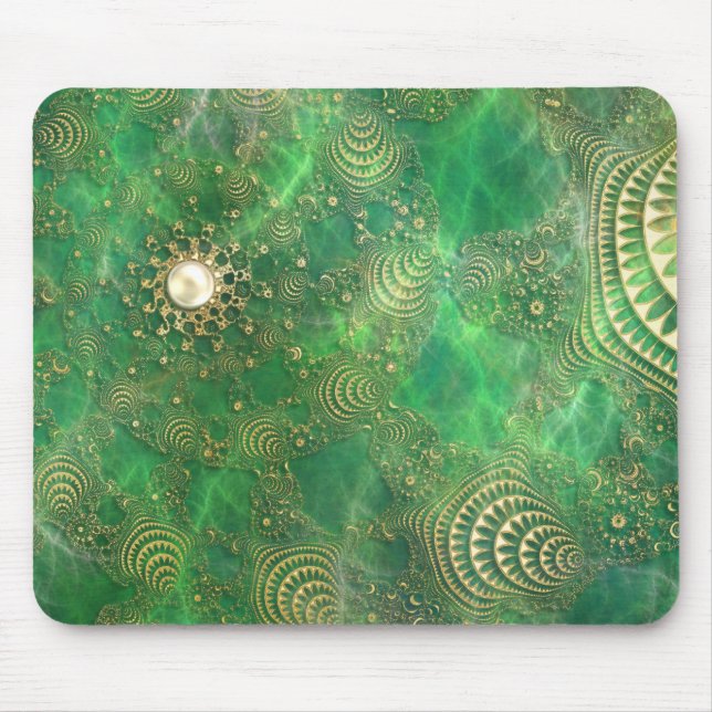 Unter dem Smaragdmeermousepad Mousepad (Vorne)
