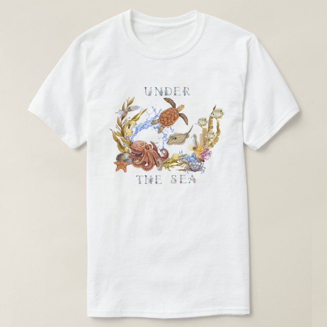 Unter dem T - Shirt (Design vorne)