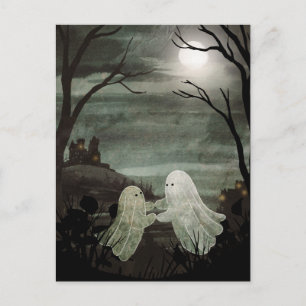 Unter dem wachsamen Mond Postkarte