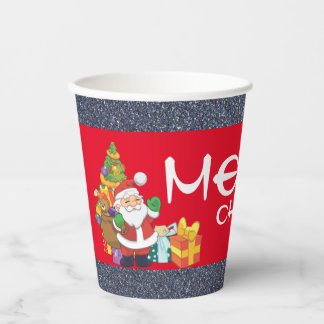 Unter dem Weihnachtsbaum Pappbecher