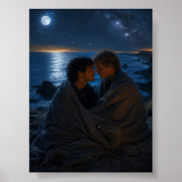 Unter demselben Mond | Gay Art Project Poster