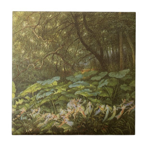 Unter den Dock-Blätter von Richard Doyle, Fairy Ar Fliese