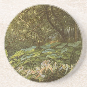 Unter den Dockblättern von Richard Doyle, Feen Kun Getränkeuntersetzer