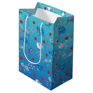 Unter den Meereslebewesen Mittlere Geschenktüte