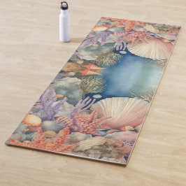Unter den Muscheln der Seefischerei Yogamatte
