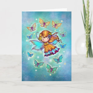 Unter den Schmetterlingen Sweet Fairy von Molly Ha Karte