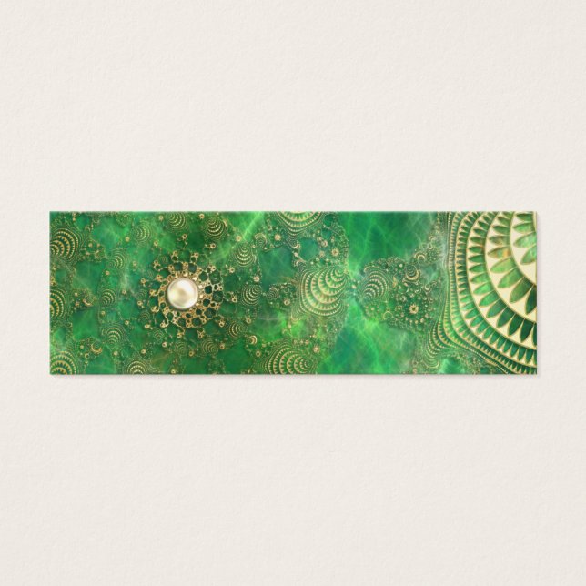 Unter den smaragdgrünen Lesezeichen (Vorderseite)