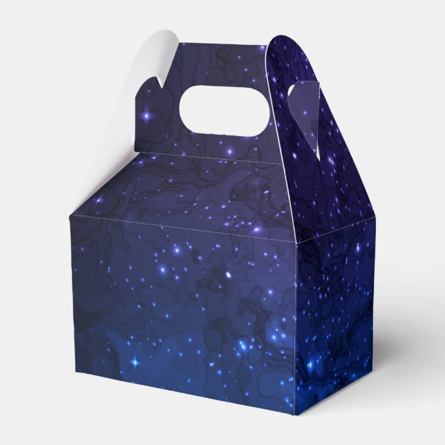 Unter den Sternen der Galaxie Geschenkschachtel (Rückseite)