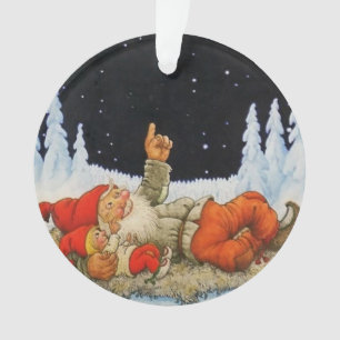 “Unter den Sternen” Gnome von Jenny Nystrom Ornament