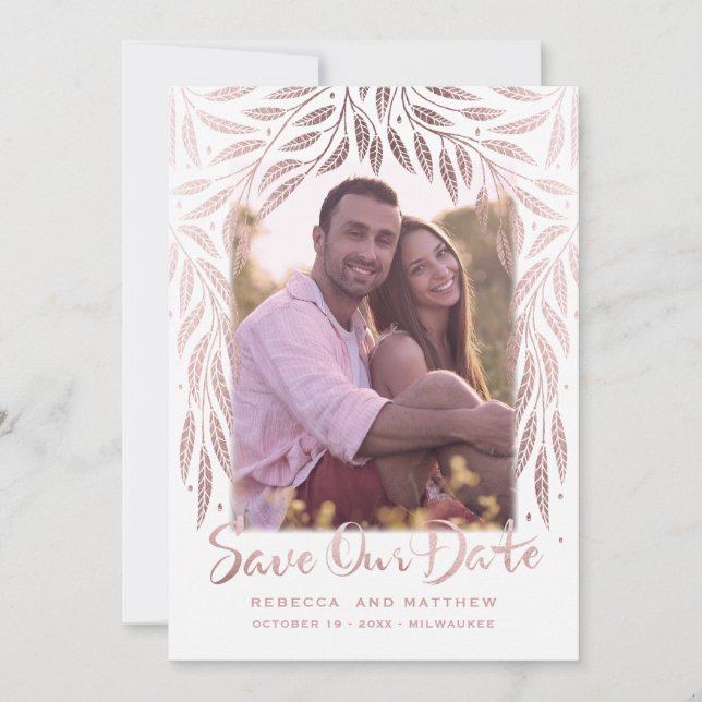 Unter den Willows 2 Foto Save the Date (Vorderseite)