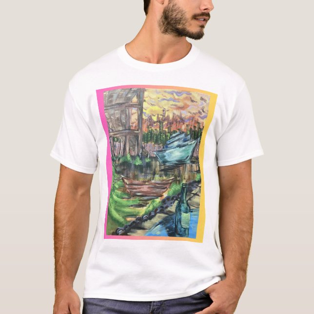 Unter der Brücke T-Shirt (Vorderseite)