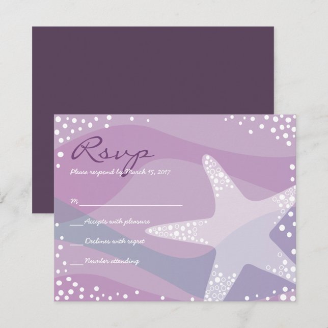 UNTER DER EINLADUNG VON Bar Mitzvah ÜBER DAS MEER (Vorne/Hinten)