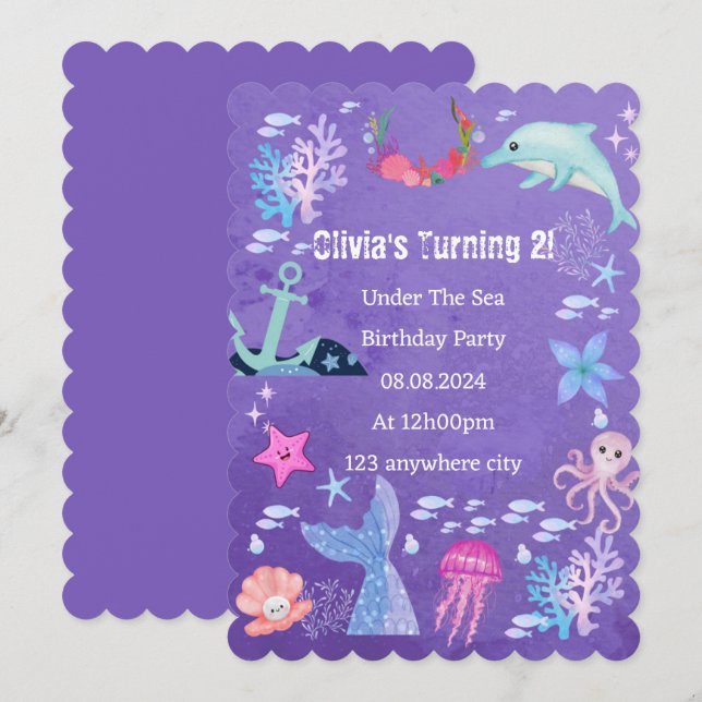 UNTER DER ERSTEN EINLADUNG (Vorne/Hinten)