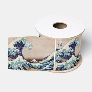 Unter der großen Welle weg von Kanagawa Ripsband