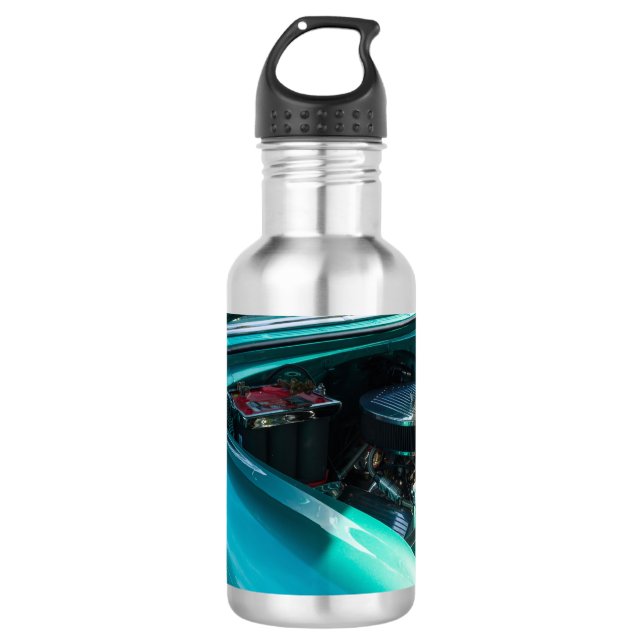 Unter der Kapsel Wasser Edelstahlflasche (Vorderseite)