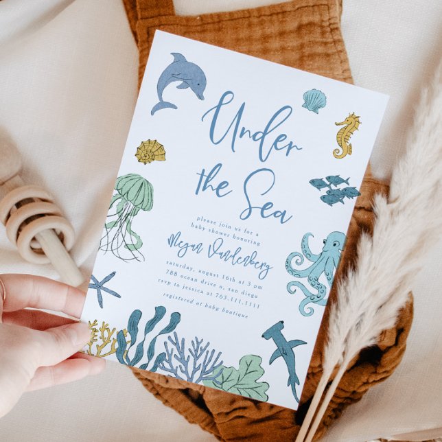 Unter der Kinderdusche des Meeres Einladung (Von Creator hochgeladen)