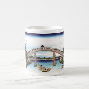 Unter der Mannen-Brücke in Fukagawa Kaffeetasse