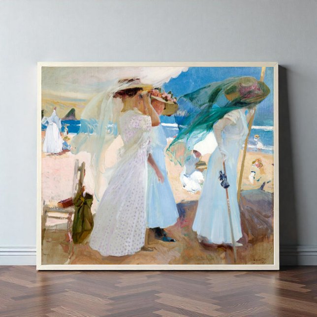 Unter der Markise Joaquín Sorolla Poster (Von Creator hochgeladen)