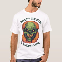 Unter der Maske - Halloween-T - Shirt