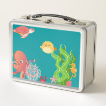 Unter der Meeresabenteuerbox, Oktopus, Meerpferd