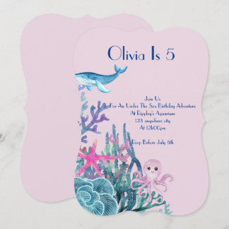 UNTER DER MEERESABENTURKARTE EINLADUNG