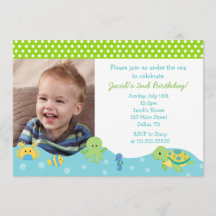 Unter der Meereskugel werden massgeschneiderte Ein Einladung