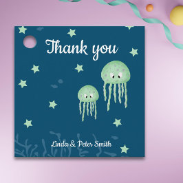 unter der Meeresqualle Neutral Danke Geschenkanhänger