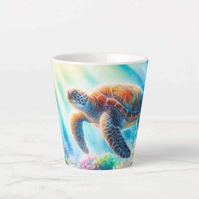 Unter der Meeresschildkröte Milchtasse (Vorderseite)