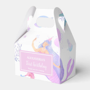 Unter der Meerjungfrau & Ozeanfreunde Mädchen Geschenkschachtel