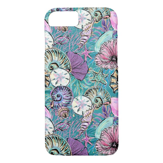 Unter der Muschel des Meeres iPhone Case-Mate iPhone Hülle (Rückseite)