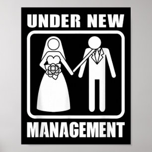 Unter der neuen Leitung Bachelor Party Wedding Men Poster
