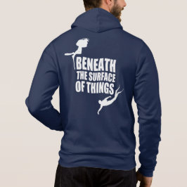 Unter der Oberfläche | Scuba Diving Angebot Hoodie