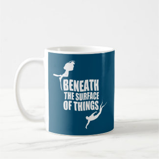 Unter der Oberfläche | Scuba Diving Angebot Kaffeetasse