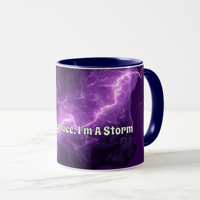 Unter der Oberfläche - Sturm Tasse (VorderseiteRechts)