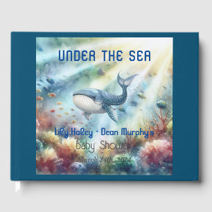 Unter der Sea Baby Dusche Gästebuch