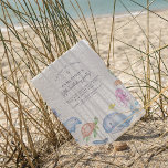 Unter der Sea Birthday Party Vielen Dank Dankeskarte<br><div class="desc">Dieses Design zeigt Ihre individuelle Botschaft in einer stilvollen Typografie,  die von stilvollen Aquarelltieren gerahmt ist. Schreiben Sie Ihren Gästen eine persönliche Note auf der Innenseite dieser gefalteten Karten.</div>