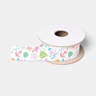 Unter der SeeBabyparty Satinband
