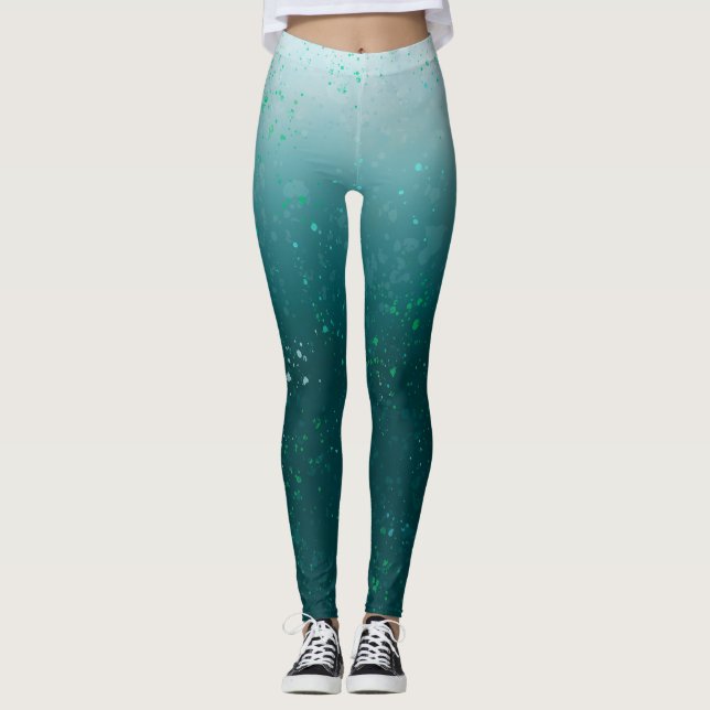Unter der Seemeerjungfrau Leggings (Vorderseite)