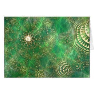 Unter der smaragdgrünen Karte