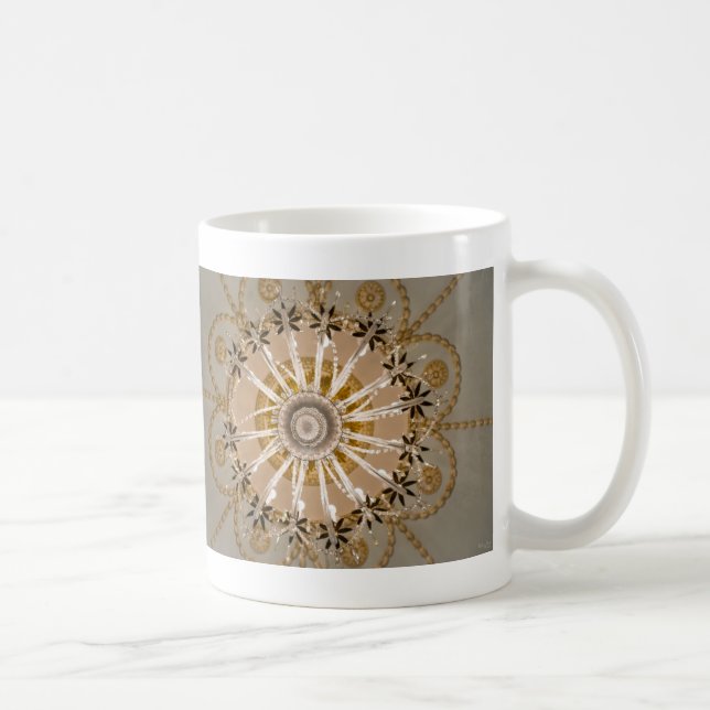 Unter der Tasse des Kronleuchters (Rechts)