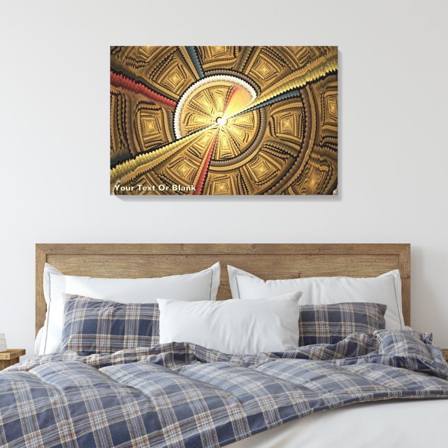 Unter der Tempelkuppel Leinwanddruck (Insitu (Schlafzimmer))