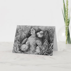 Unter der Wing Card der Mutter Karte