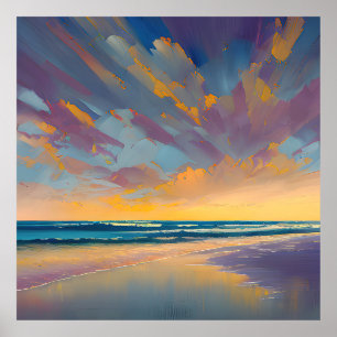 "Unter einem majestätischen Himmel" Poster