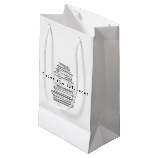 Unter Einfluss Kleine Geschenktüte (Vorderseite Schrägansicht)