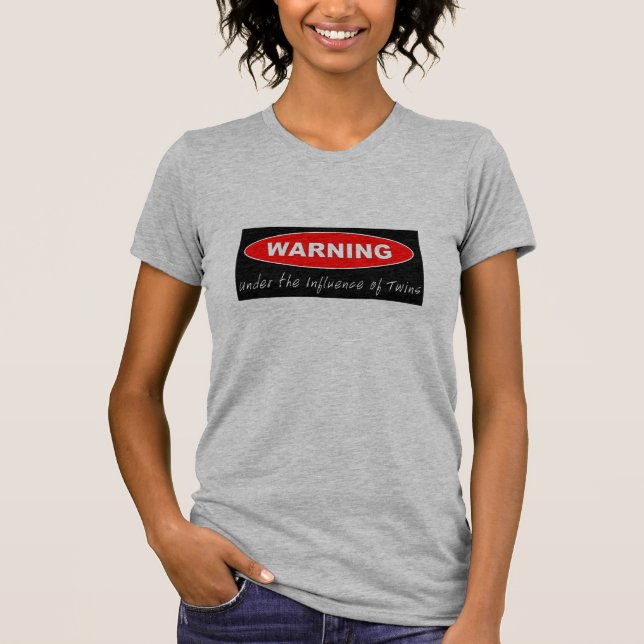 Unter Einfluss Twins2 T-Shirt (Vorderseite)