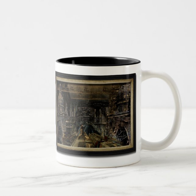 Unter Heiligem Jehudas Zweifarbige Tasse (Rechts)