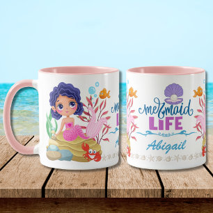 Unter Meeresfrüchten Personalisiert Tasse
